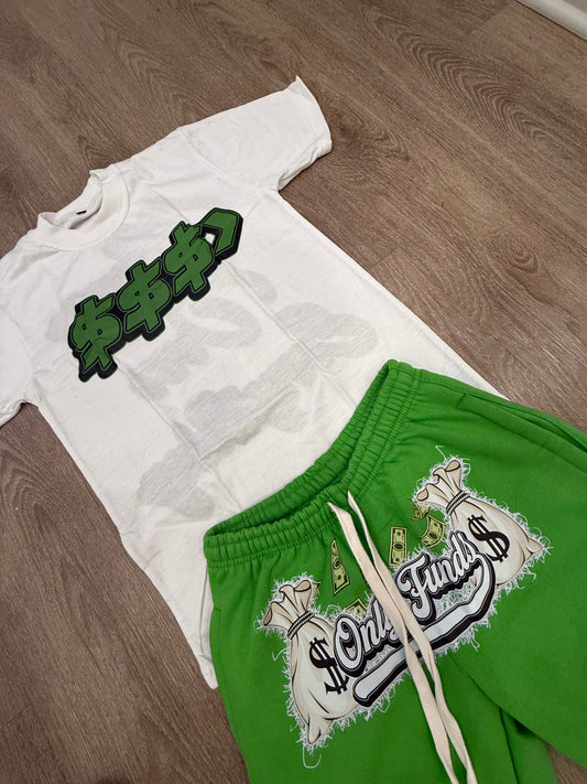 “Money Over Everything” Set - Green