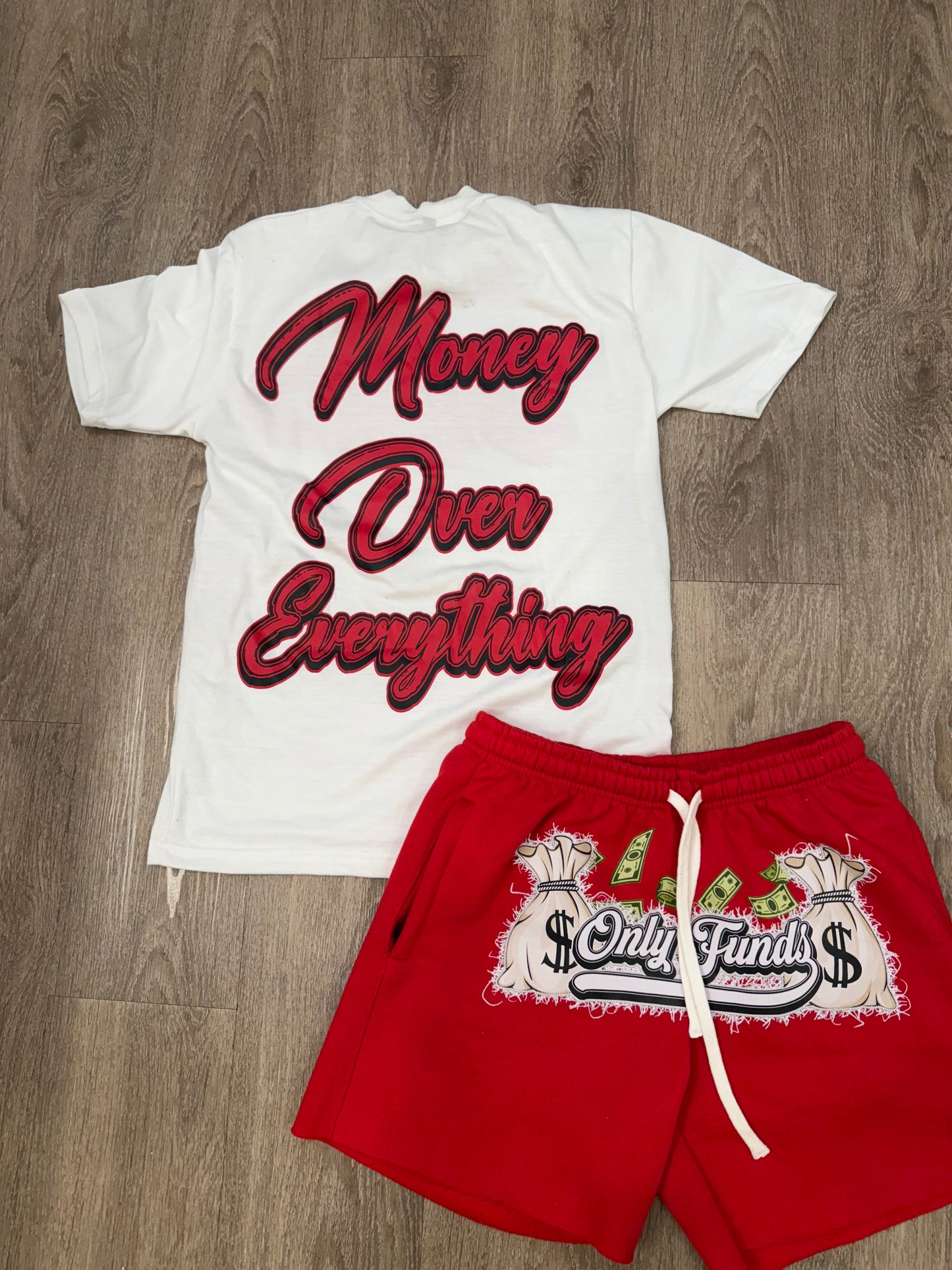 “Money Over Everything” Set - Red