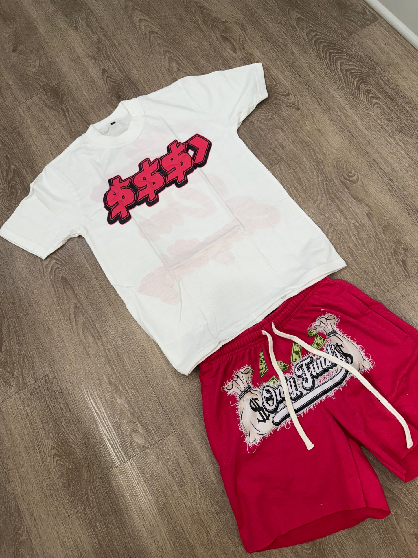 “Money Over Everything” Set - Pink