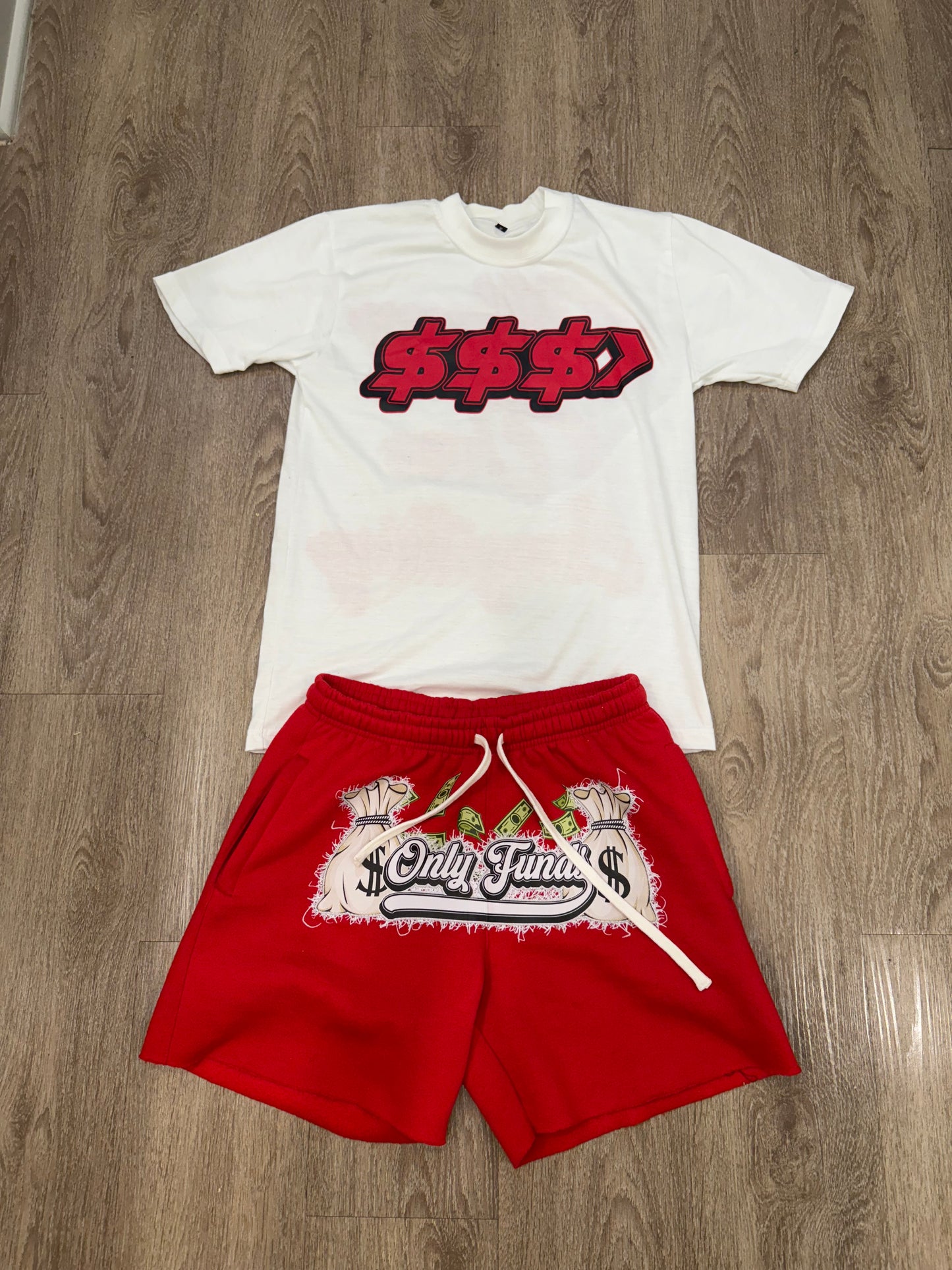 “Money Over Everything” Set - Red