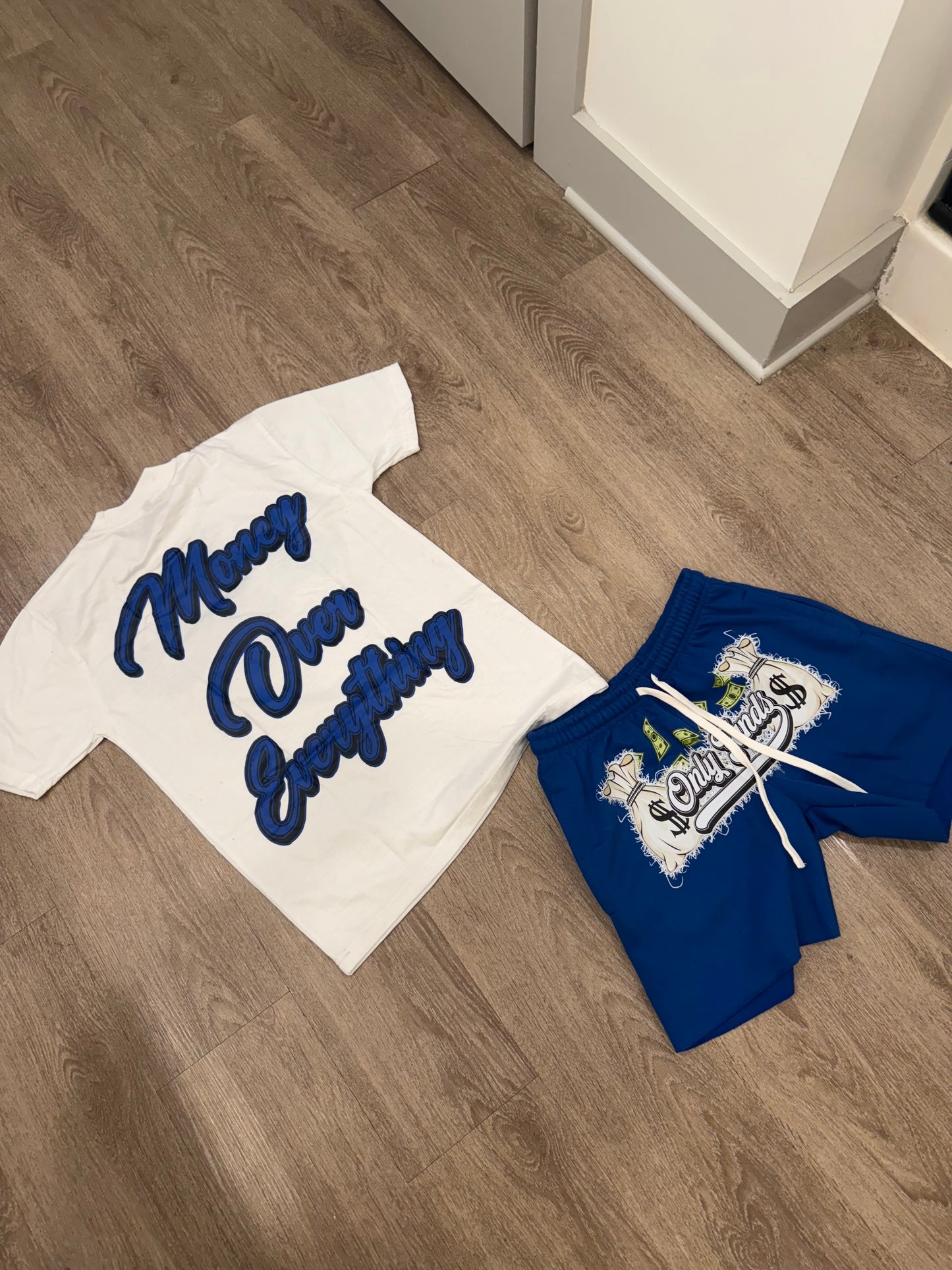 “Money Over Everything” Set - Blue